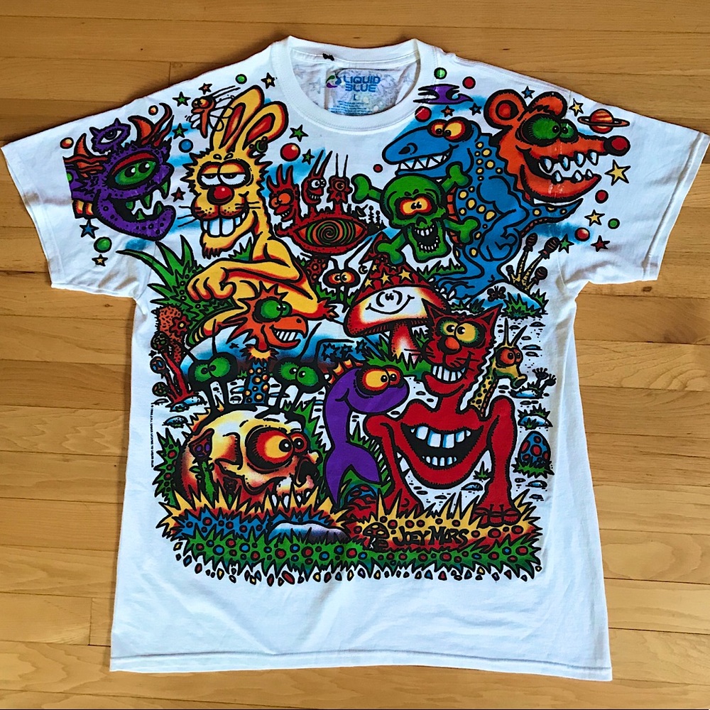 Joey Mars Zidzoii Art Colorful Unisex T-Shirt